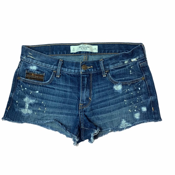 Abercrombie & Fitch Pants - 4/$25 Abercrombie & Fitch Embellished Jean Shorts